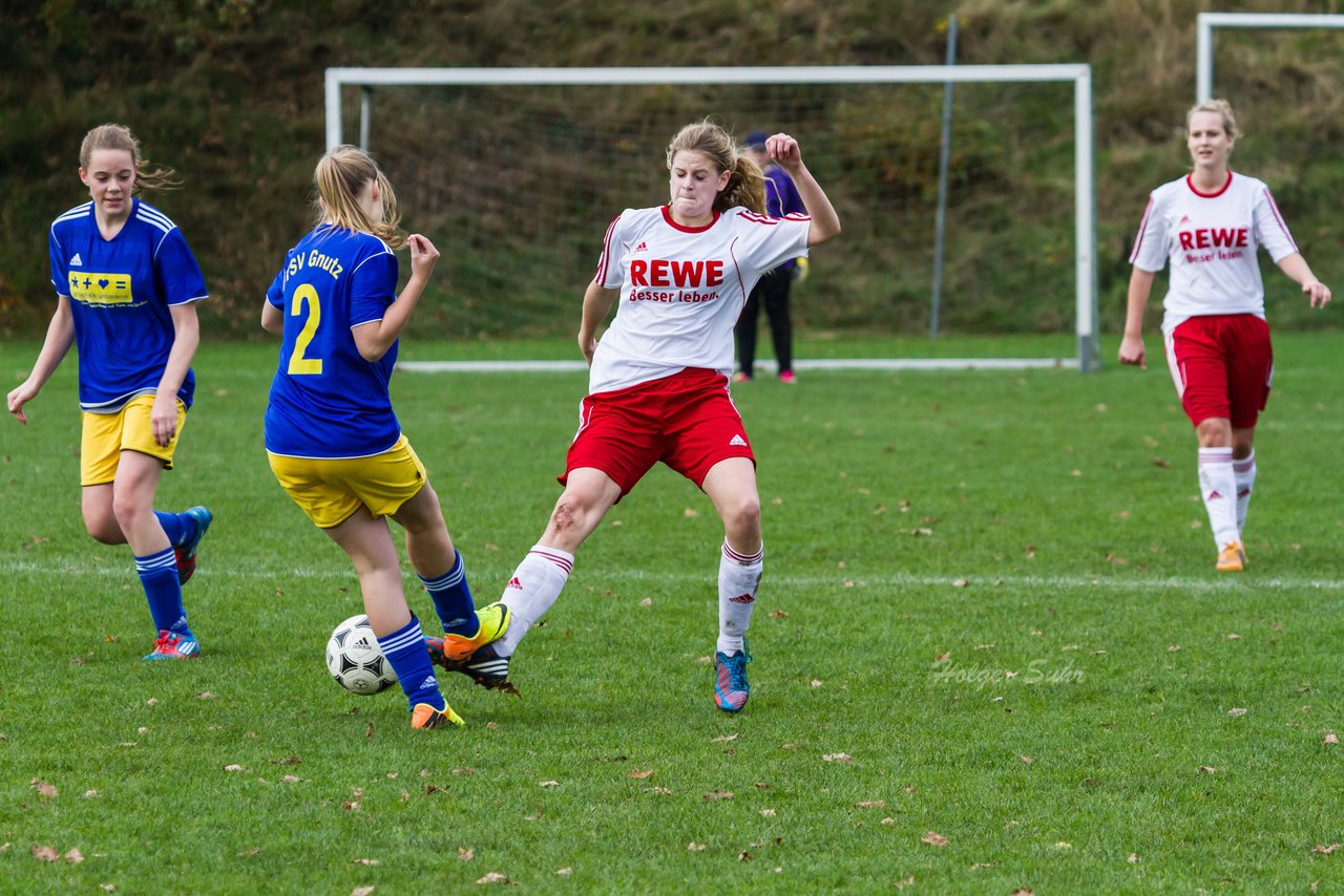 Bild 343 - B-Juniorinnen TSV Gnutz o.W. - TuS Tensfeld : Ergebnis: 3:2